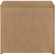 Meridian Furniture Vero Natural Solid Wood And Oak Veneer Sideboard/Buffet