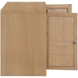 Meridian Furniture Vero Natural Solid Wood And Oak Veneer Sideboard/Buffet