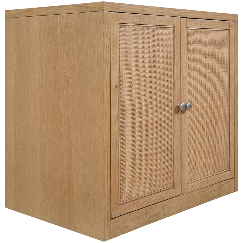 Meridian Furniture Vero Natural Solid Wood And Oak Veneer Sideboard/Buffet