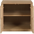 Meridian Furniture Vero Natural Solid Wood And Oak Veneer Sideboard/Buffet
