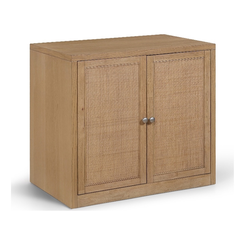 Meridian Furniture Vero Natural Solid Wood And Oak Veneer Sideboard/Buffet