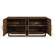 Meridian Furniture Sova Brown Solid Wood And Oak Veneer Sideboard/Buffet