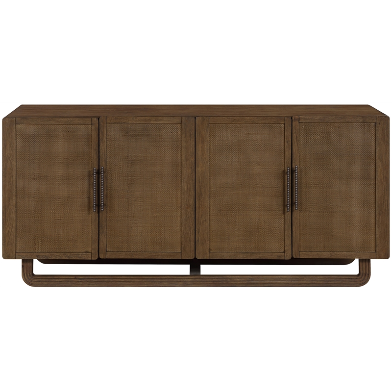 Meridian Furniture Sova Brown Solid Wood And Oak Veneer Sideboard/Buffet