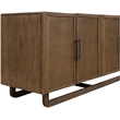 Meridian Furniture Sova Brown Solid Wood And Oak Veneer Sideboard/Buffet