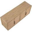 Meridian Furniture Sova Natural Solid Wood And Oak Veneer Sideboard/Buffet