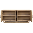 Meridian Furniture Sova Natural Solid Wood And Oak Veneer Sideboard/Buffet