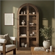 Meridian Furniture Corva Brown Solid Wood Storage Cabinet