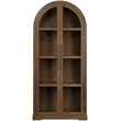 Meridian Furniture Corva Brown Solid Wood Storage Cabinet