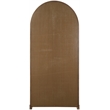 Meridian Furniture Corva Brown Solid Wood Storage Cabinet