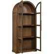 Meridian Furniture Corva Brown Solid Wood Storage Cabinet