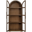 Meridian Furniture Corva Brown Solid Wood Storage Cabinet