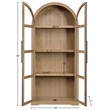 Meridian Furniture Corva Natural Solid Wood Storage Cabinet