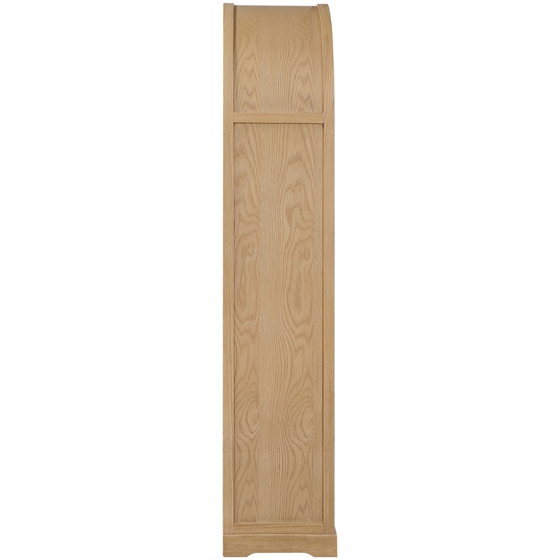 Meridian Furniture Corva Natural Solid Wood Storage Cabinet