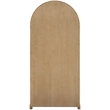 Meridian Furniture Corva Natural Solid Wood Storage Cabinet