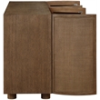 Meridian Furniture Norin Brown Solid Wood And Oak Veneer Sideboard/Buffet