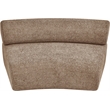 Meridian Furniture Bale Brown Chenille Fabric Upholstered Modular Armless Chair