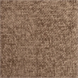 Meridian Furniture Bale Brown Chenille Fabric Upholstered Modular Armless Chair