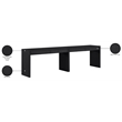 Meridian Furniture Avro Black Solid Wood And Oak Veneer 2pc. Console / Desk