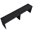 Meridian Furniture Avro Black Solid Wood And Oak Veneer 2pc. Console / Desk