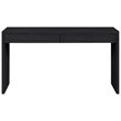 Meridian Furniture Avro Black Solid Wood And Oak Veneer Console / Desk