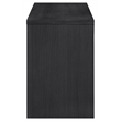Meridian Furniture Avro Black Solid Wood And Oak Veneer Console / Desk