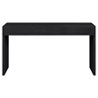 Meridian Furniture Avro Black Solid Wood And Oak Veneer Console / Desk