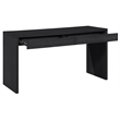 Meridian Furniture Avro Black Solid Wood And Oak Veneer Console / Desk
