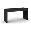 Meridian Furniture Avro Black Solid Wood And Oak Veneer Console / Desk