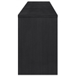 Meridian Furniture Avro Black Solid Wood And Oak Veneer 3pc. Console / Desk