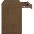 Meridian Furniture Avro Brown Solid Wood And Oak Veneer Console / Desk