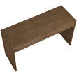 Meridian Furniture Avro Brown Solid Wood And Oak Veneer Console / Desk