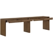 Meridian Furniture Avro Brown Solid Wood And Oak Veneer 2pc. Console / Desk