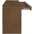 Meridian Furniture Avro Brown Solid Wood And Oak Veneer 2pc. Console / Desk