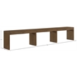 Meridian Furniture Avro Brown Solid Wood And Oak Veneer 3pc. Console / Desk