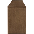 Meridian Furniture Avro Brown Solid Wood And Oak Veneer 3pc. Console / Desk