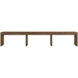 Meridian Furniture Avro Brown Solid Wood And Oak Veneer 3pc. Console / Desk