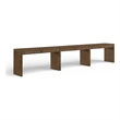 Meridian Furniture Avro Brown Solid Wood And Oak Veneer 3pc. Console / Desk