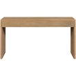 Meridian Furniture Avro Natural Solid Wood And Oak Veneer Console / Desk
