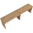 Meridian Furniture Avro Natural Solid Wood And Oak Veneer 2pc. Console / Desk