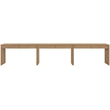 Meridian Furniture Avro Natural Solid Wood And Oak Veneer 3pc. Console / Desk