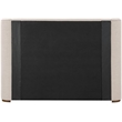 Meridian Furniture Aurin Beige Linen Textured Fabric Upholstered King Bed