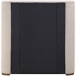 Meridian Furniture Aurin Beige Linen Textured Fabric Upholstered Twin Bed