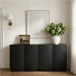 Meridian Furniture Aveline Black Oak Veneer 2pc. Sideboard/Buffet