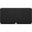 Meridian Furniture Aveline Black Oak Veneer 2pc. Sideboard/Buffet