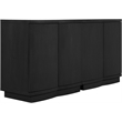 Meridian Furniture Aveline Black Oak Veneer 2pc. Sideboard/Buffet