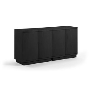 Meridian Furniture Aveline Black Oak Veneer 2pc. Sideboard/Buffet