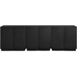 Meridian Furniture Aveline Black Oak Veneer 3pc. Sideboard/Buffet