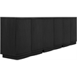 Meridian Furniture Aveline Black Oak Veneer 3pc. Sideboard/Buffet