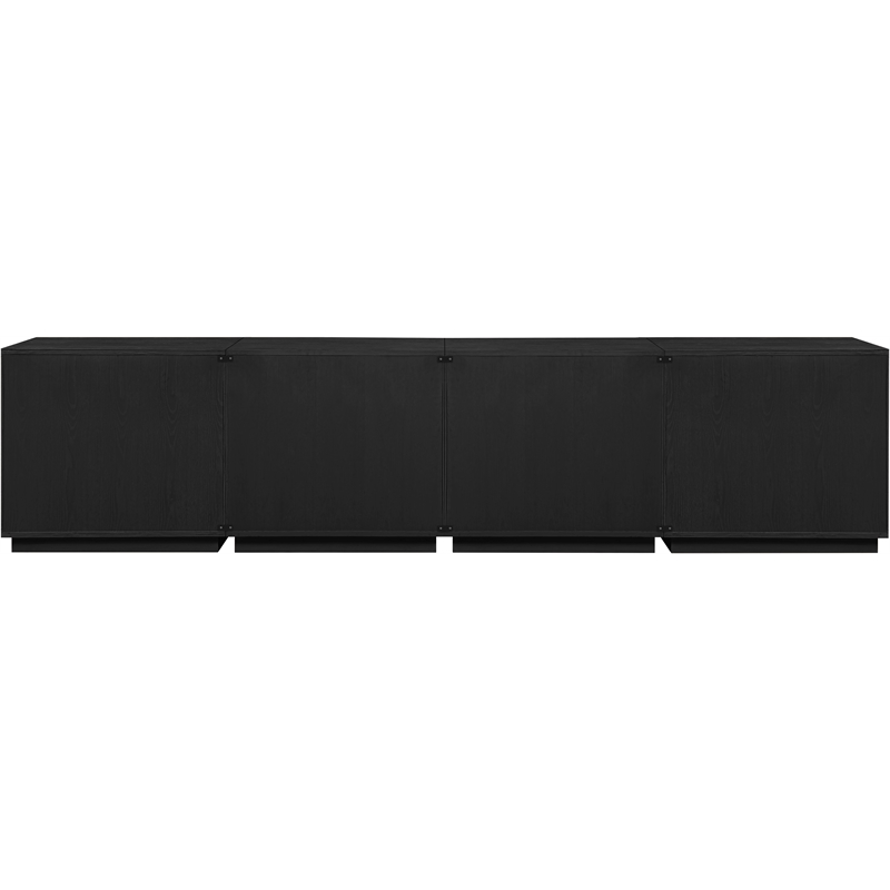 Meridian Furniture Aveline Black Oak Veneer 4pc. Sideboard/Buffet
