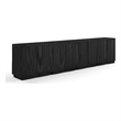 Meridian Furniture Aveline Black Oak Veneer 4pc. Sideboard/Buffet
